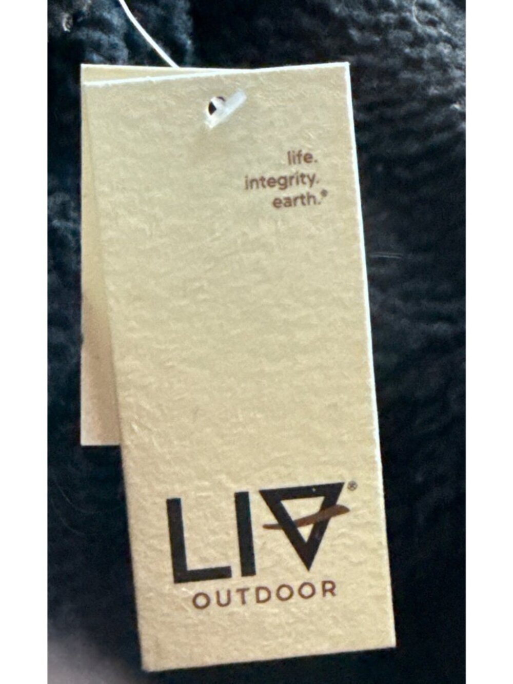 LIV Outdoor Sherpa Shacket Black Women's Size Extra Small New with tag - Picture 3 of 4